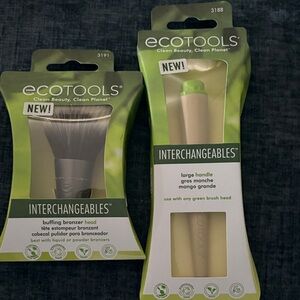 EcoTools Interchangeables Buffing Bronzer Head and Large Handle Set - Green
